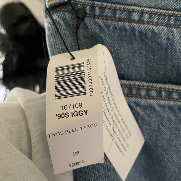 Aritzia Denim Fourm Jeans (Brand new with tags) - Picture 4 of 4